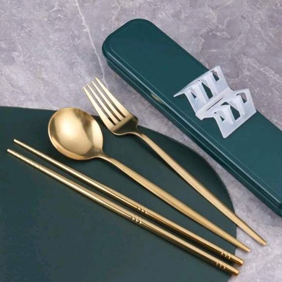 2 of Portable Spoon,Fork and Chopsticks Sets - Picture 4 of 6
